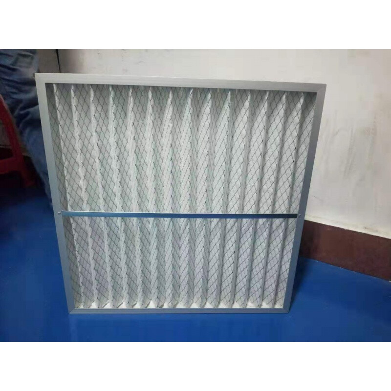 初效板式過濾器中效袋式除塵無紡布F7空氣過濾空調防塵過濾網 板式角碼46mm(20件)